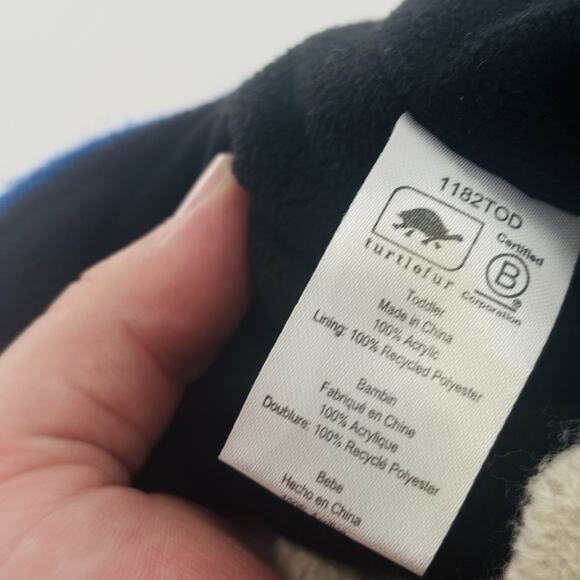 Turtle Fur Chomp Chomp Beenie for Toddler Boys Winter Hat Cap Knit - Picture 4 of 4